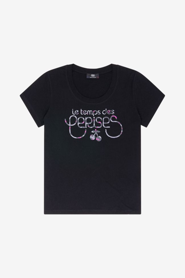 Black printed Manet T-shirt