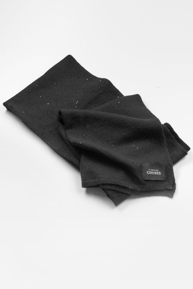 Black Minto scarf