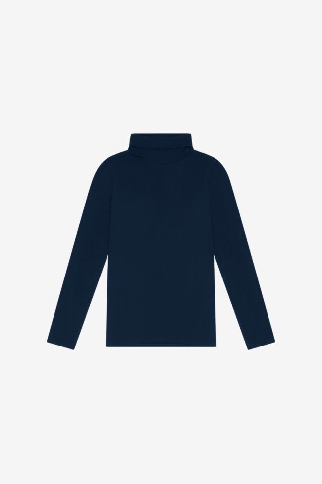 Nammy navy turtleneck T-shirt