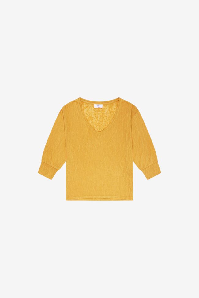 Rondaan mustard T-shirt