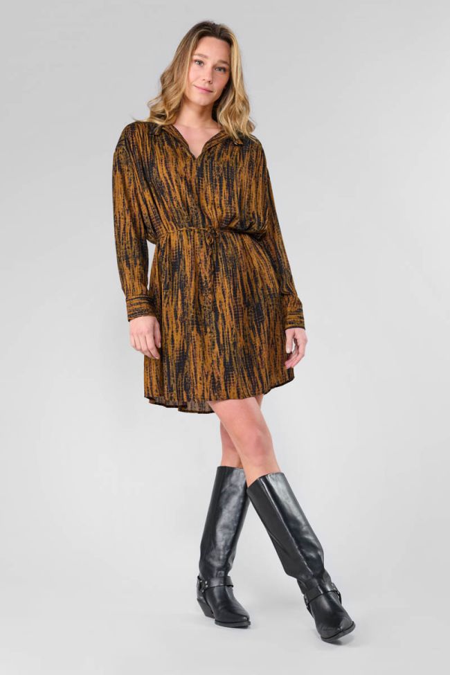 Robe Roy à motif tie and dye