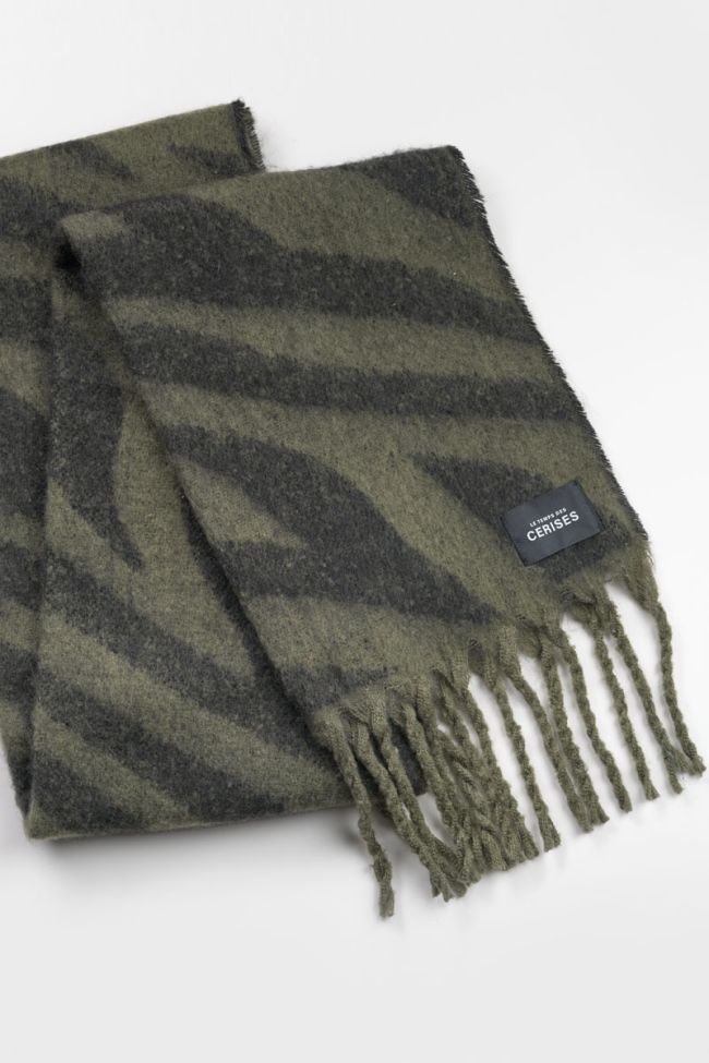 Terara khaki scarf