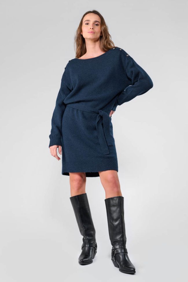 Tortanq navy sweater dress