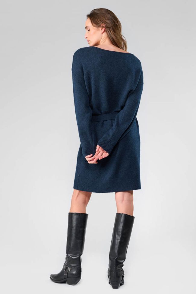 Tortanq navy sweater dress