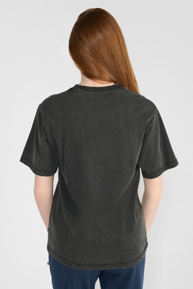 Black printed Abbigi T-shirt