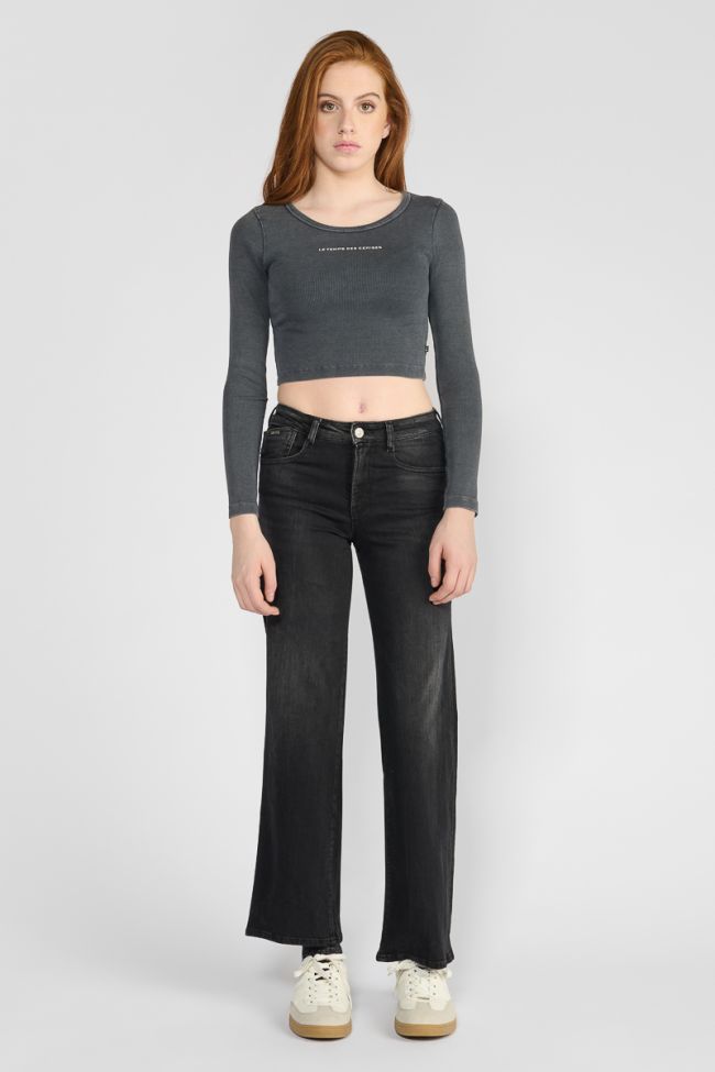 Albegi grey crop top