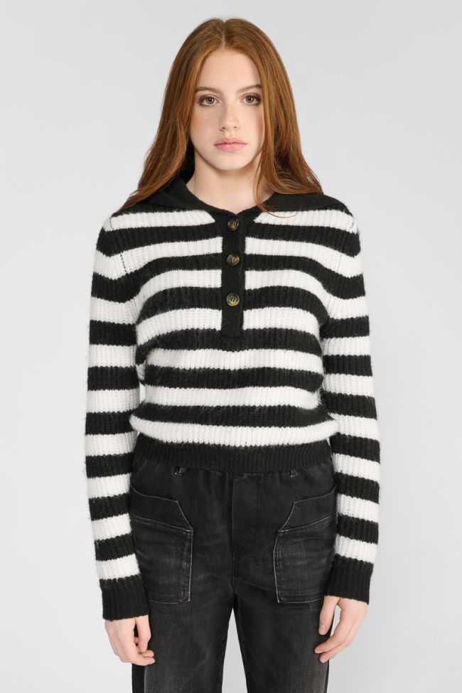 Bolsongi black striped sweater