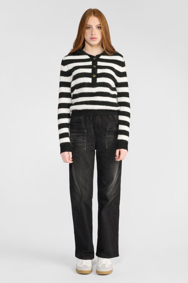Bolsongi black striped sweater
