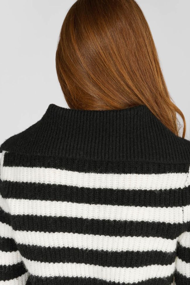 Bolsongi black striped sweater