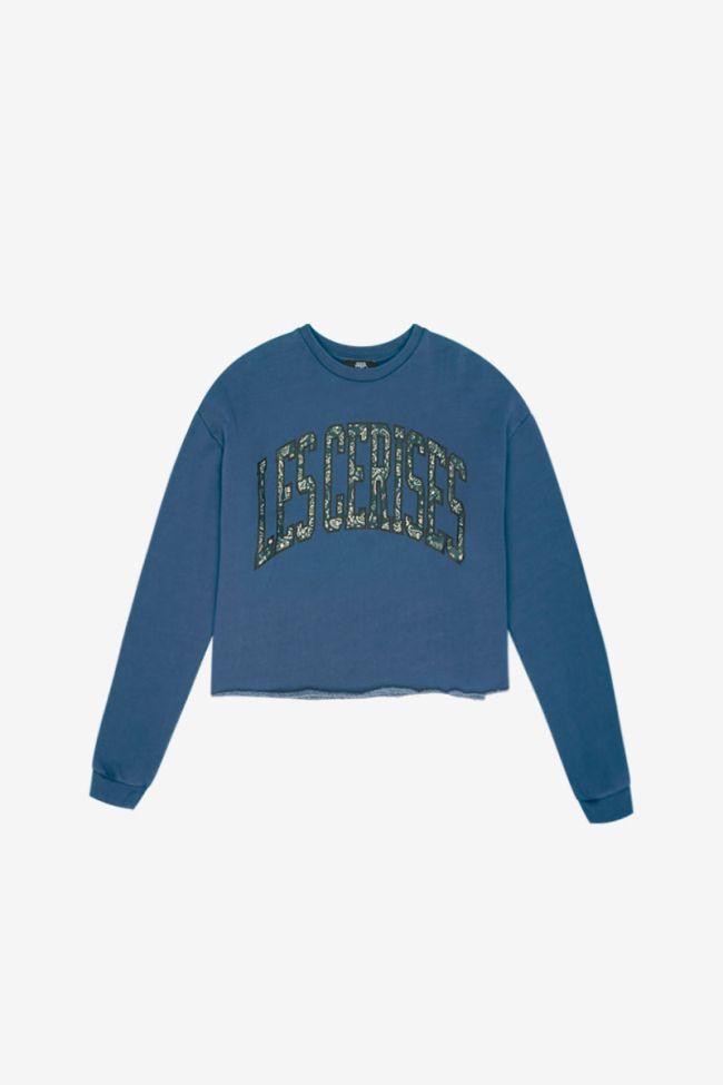 Filougi short sweatshirt blue