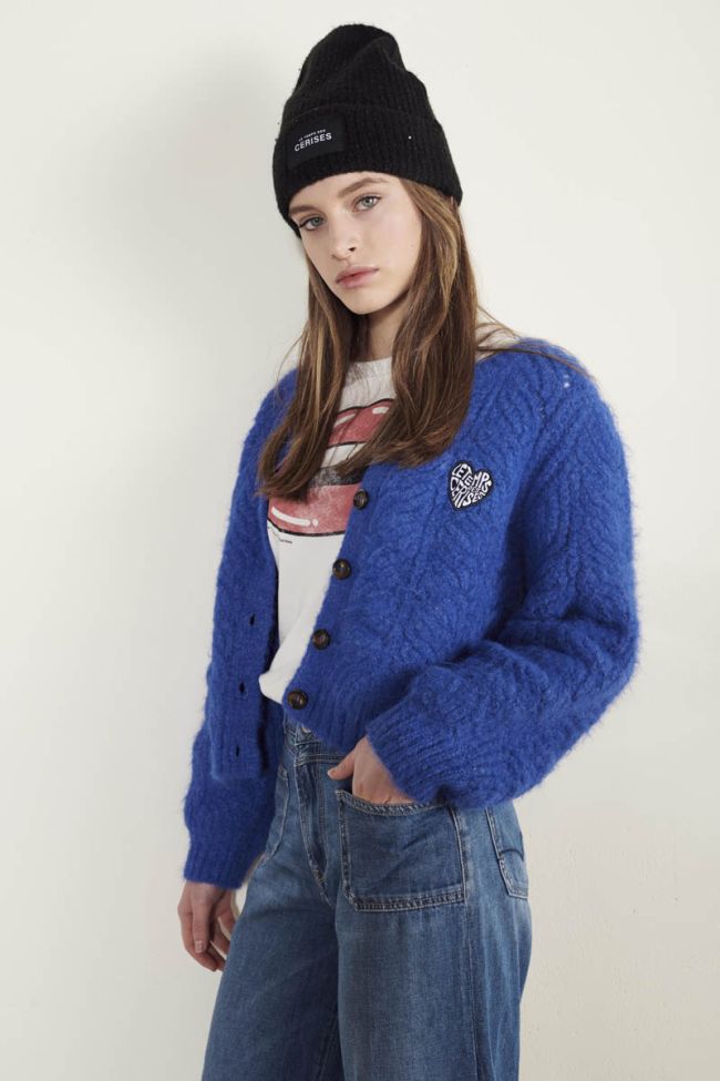 Melagi electric blue cardigan 