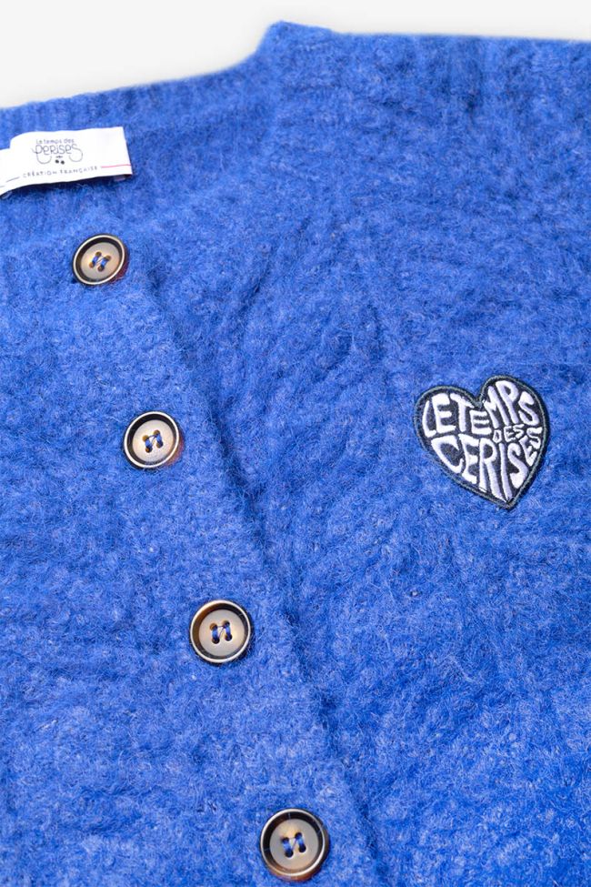 Melagi electric blue cardigan 