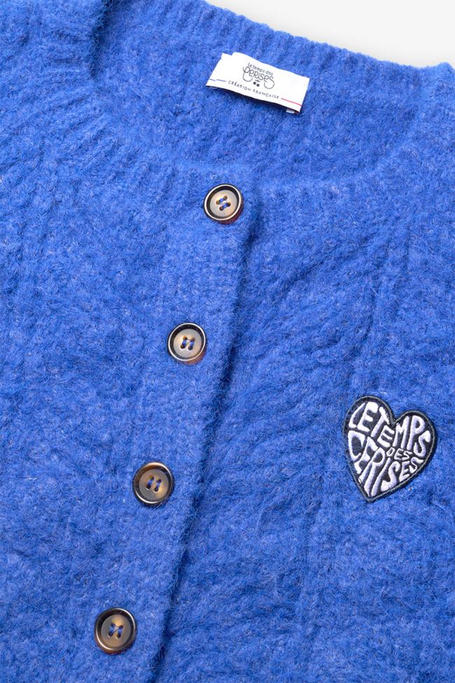 Melagi electric blue cardigan 