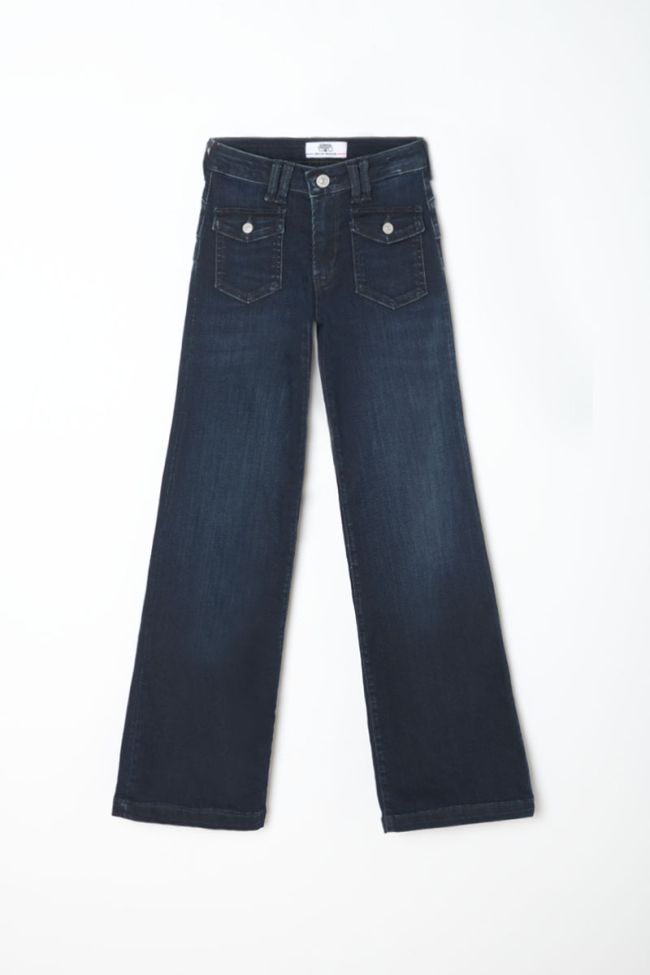 Jeans pulp flare high waist blue-black N°1