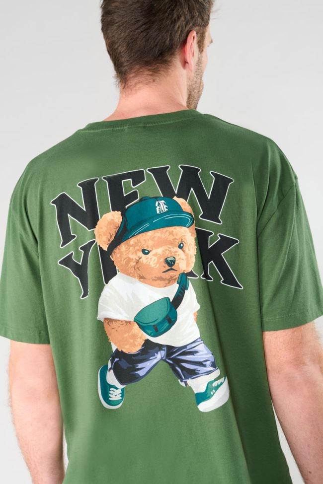 Bam green printed T-shirt