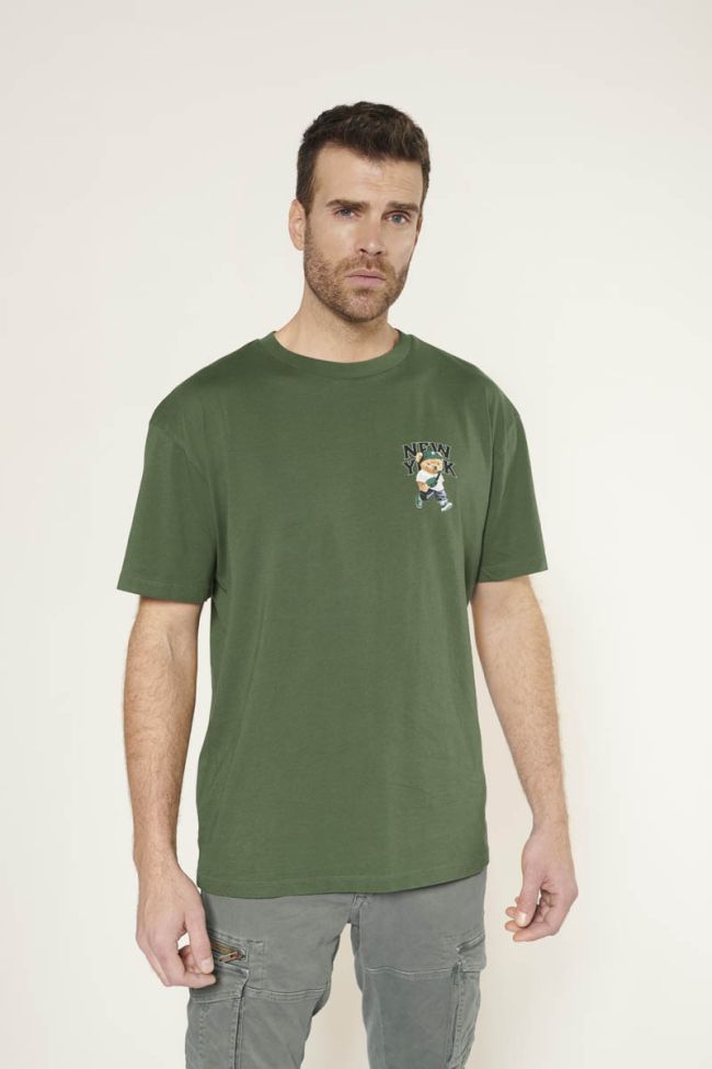 Bam green printed T-shirt