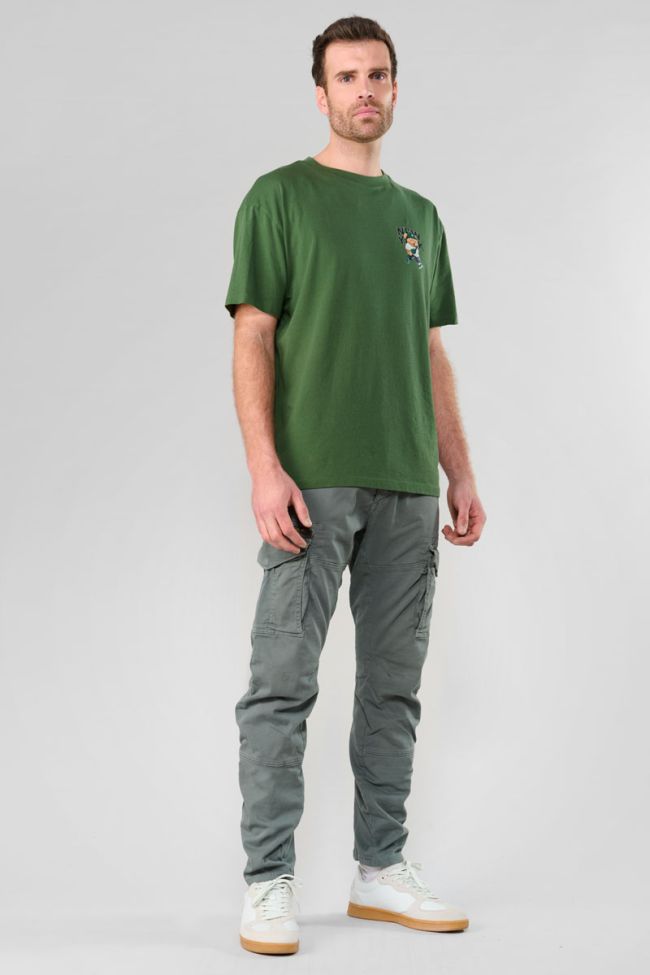 Bam green printed T-shirt