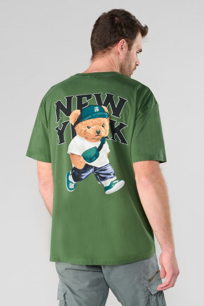 Bam green printed T-shirt