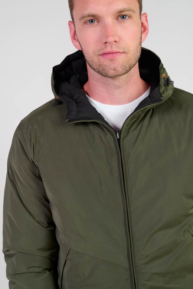 Beltac green down jacket