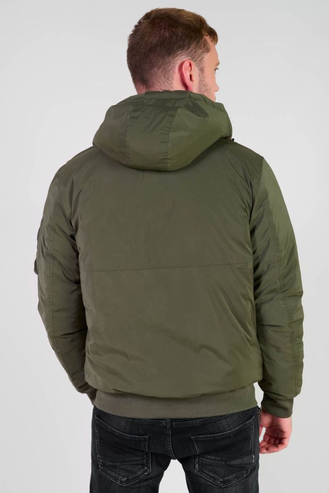Beltac green down jacket