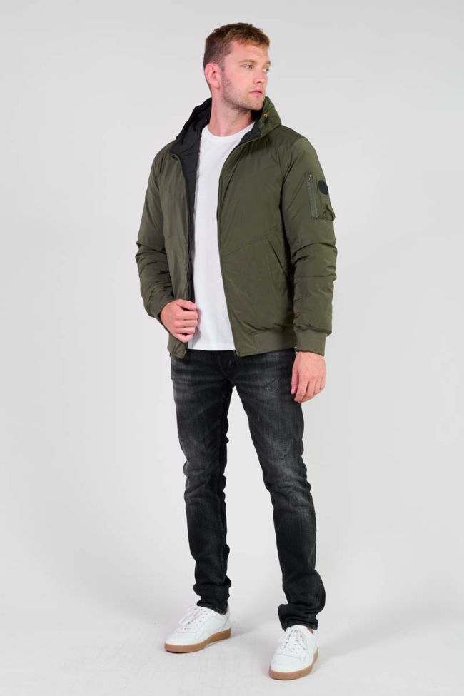 Beltac green down jacket