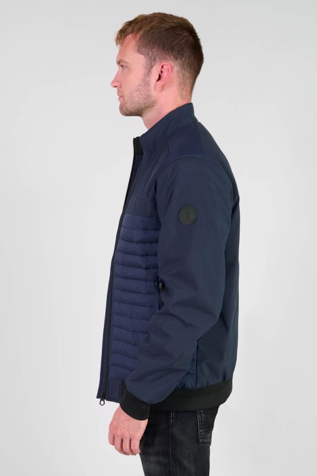 Garel navy blue two-ply jacket