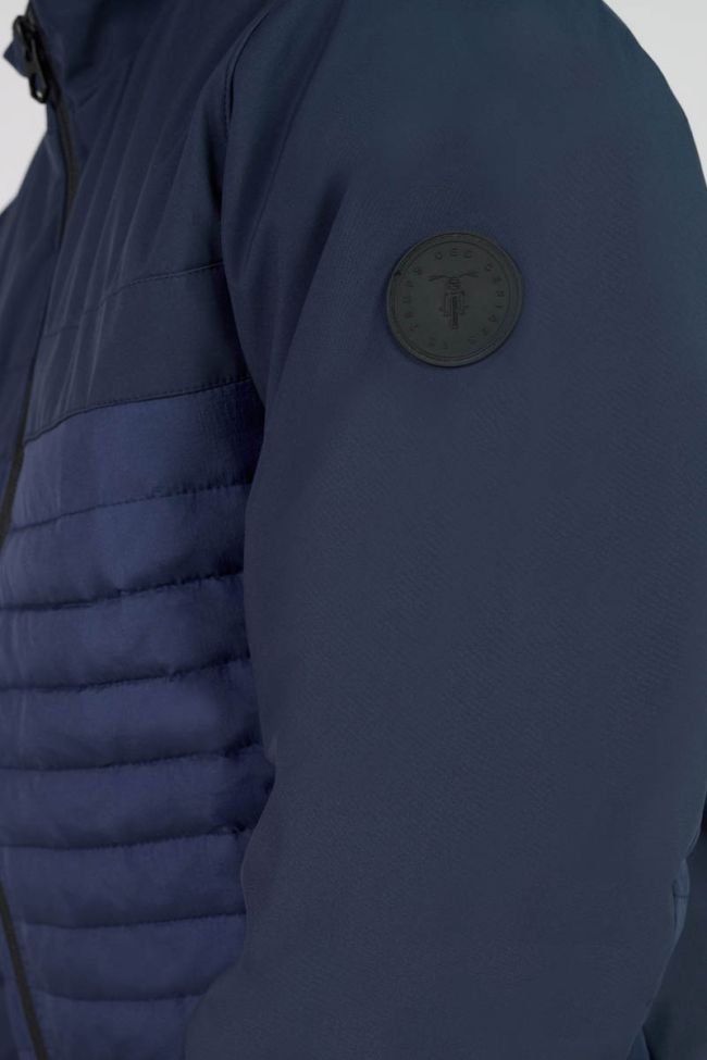 Garel navy blue two-ply jacket