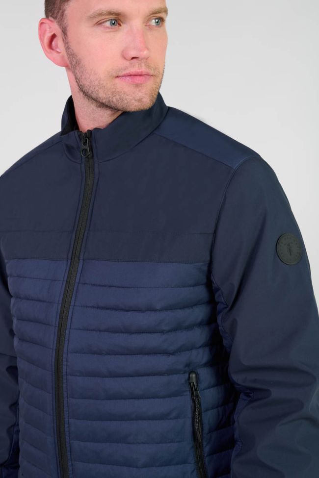 Garel navy blue two-ply jacket
