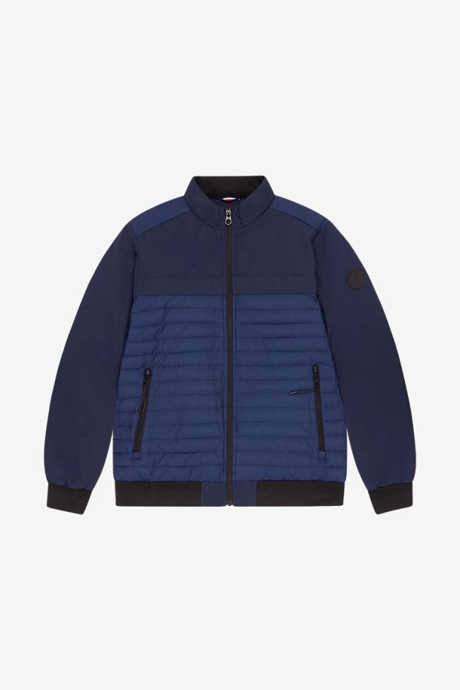 Garel navy blue two-ply jacket