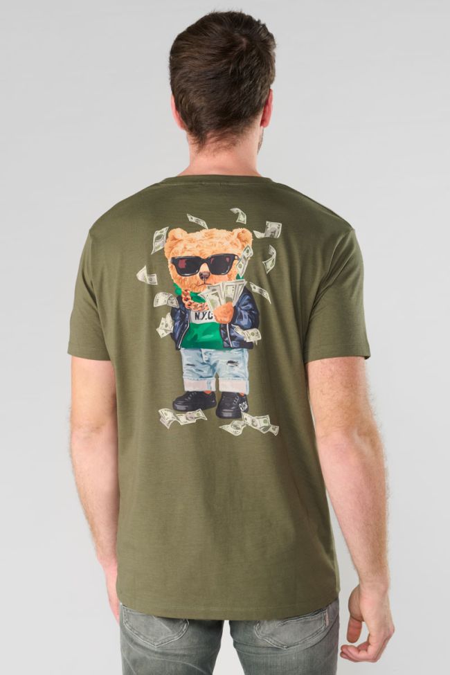 Jalen khaki printed T-shirt