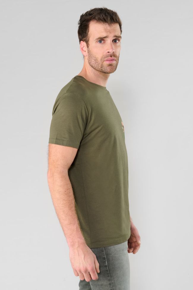 Jalen khaki printed T-shirt