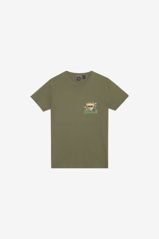 Jalen khaki printed T-shirt