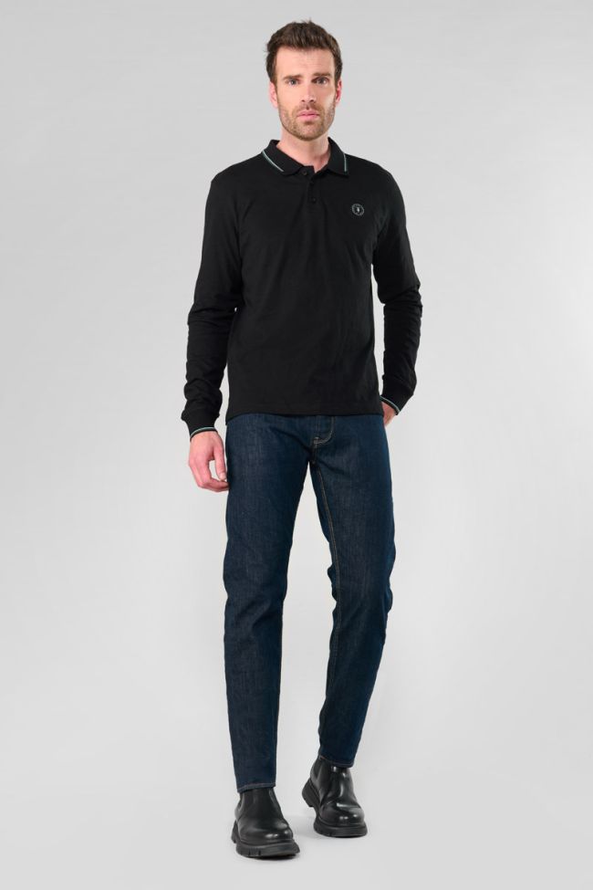 Romes long-sleeve polo shirt black