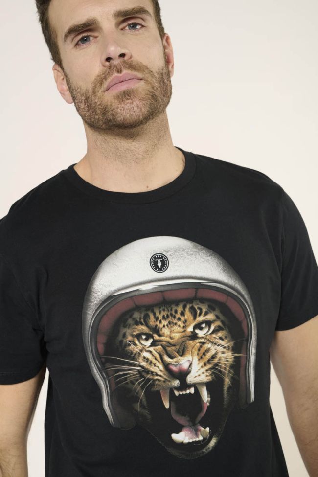 Seth black printed T-shirt