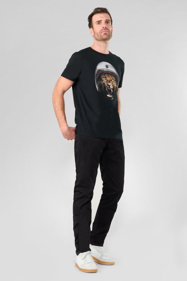 Seth black printed T-shirt