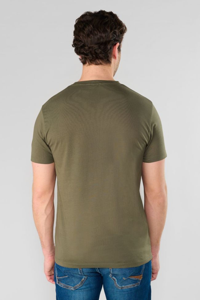 Wenby khaki printed T-shirt