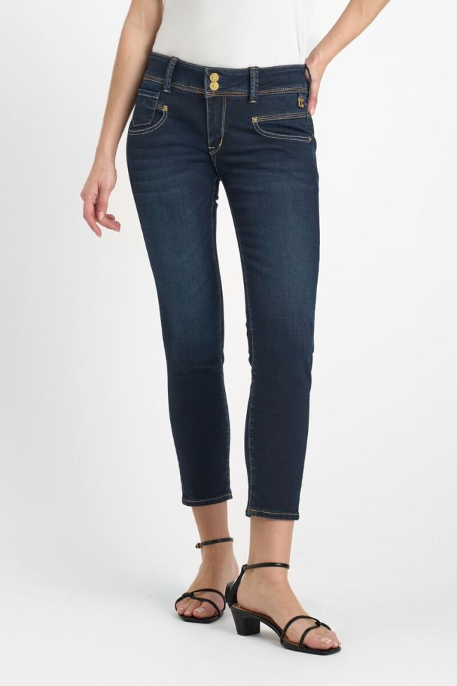Jeans 100/14 pulp skinny Lalo 7/8th blue-black N°1