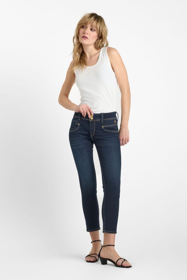 Jeans 100/14 pulp skinny Lalo 7/8th blue-black N°1