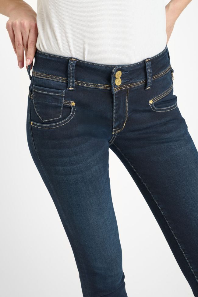 Jeans 100/14 pulp skinny Lalo 7/8th blue-black N°1