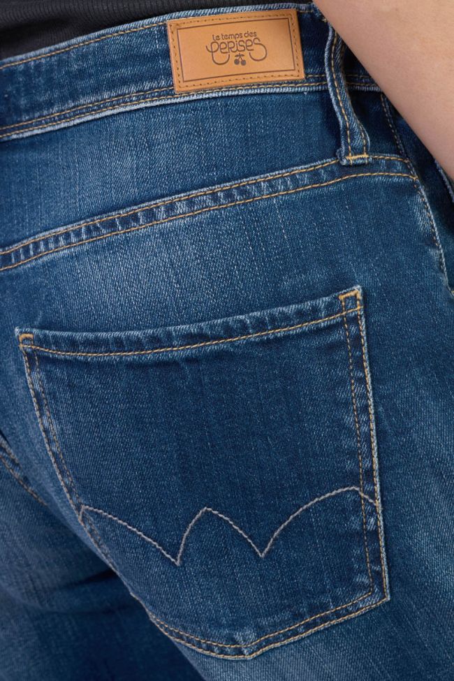 Jeans 400/28 loose Revers high waist blue N°2