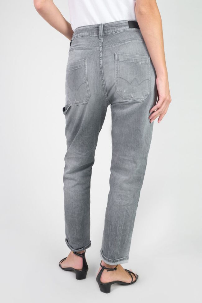 Jeans 400/60 girlfriend Union high waist destroy grey N°3