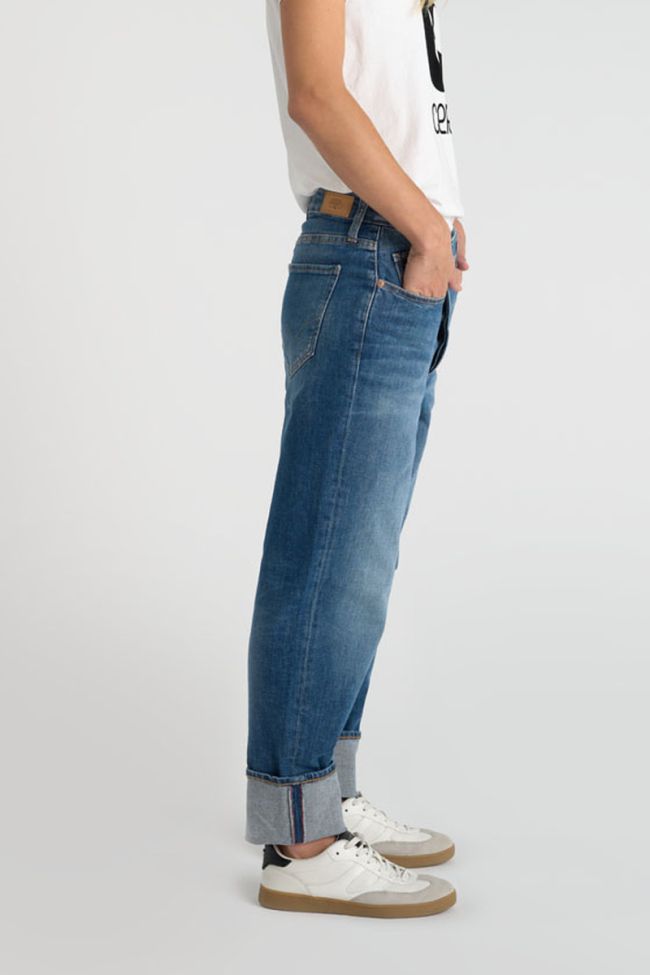 Jeans loose Cosy 7/8th blue N°4
