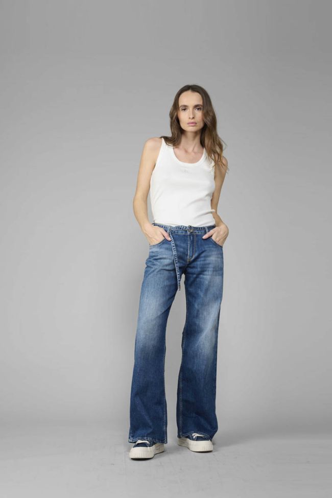 Jeans wide leg Lauryn Jab bleu N°3