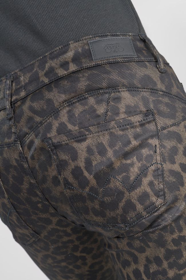 Trousers pulp slim Leo 7/8th coated 