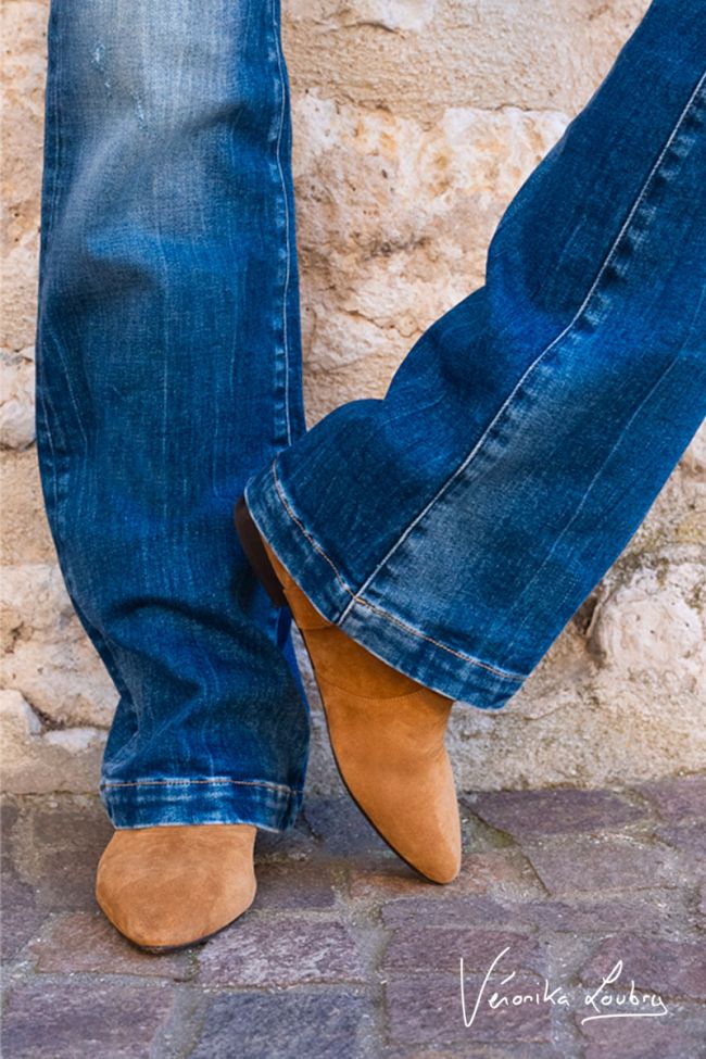 Patricia flare by Véronika Loubry blue jeans N°2