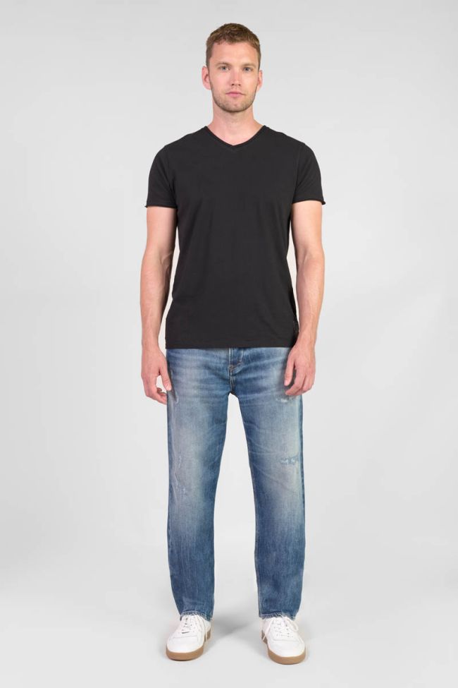 Jeans 800/60 loose Basic destroy blue N°4