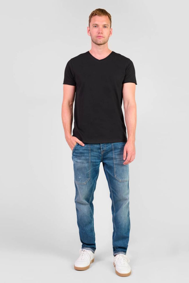 Jeans loose Work destroy blue N°3