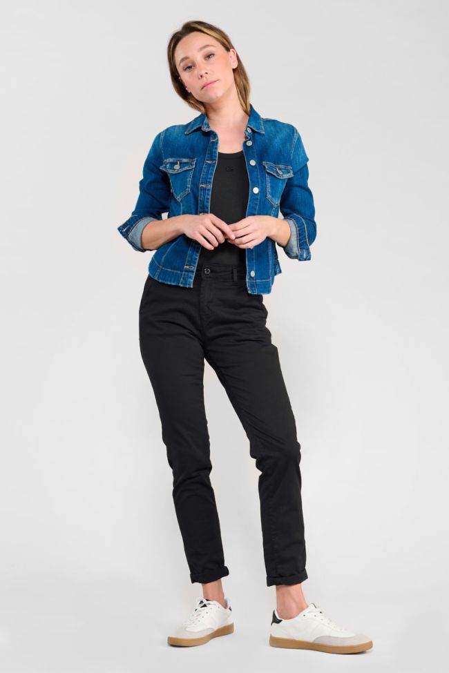 Dyli6 black chino trousers