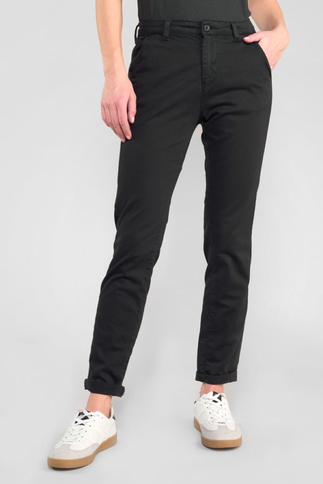Dyli6 black chino trousers