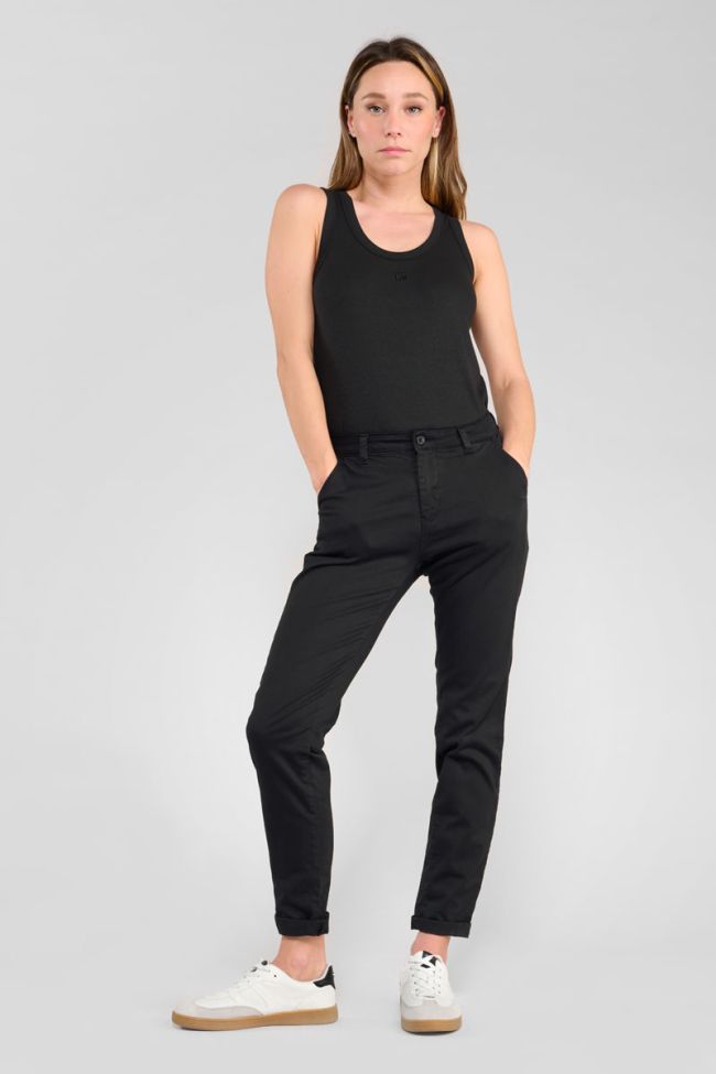 Dyli6 black chino trousers